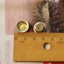 2Stück Kerzenhalter schale