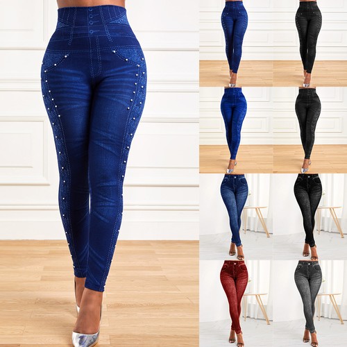Damen high waist stretch - damen,