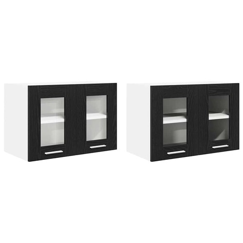 Schwarz eiche küchenschrank - schwarz,