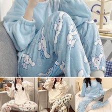 Damen Winter Pyjama-Set Damen