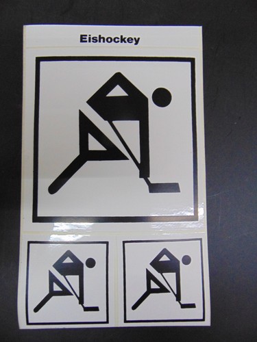 Sport aufkleber piktogramm - aufkleber,