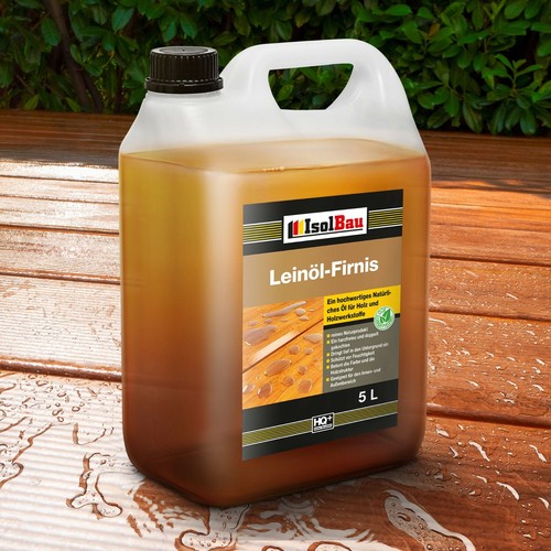 Liter leinöl firnis - 5,