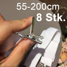 8x XXL Bettlakenspanner verstellbar Betttuchspanner Spanner Bettlaken 55-200cm