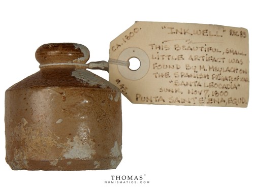 Tintenfass aus keramik - aus,