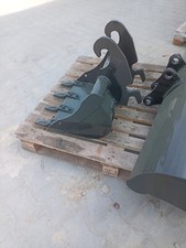 Baggerlöffel Tieflöffel Minibagger Verachtet CW05  0,8 -1,5 Tonnen 500 mm Zähne