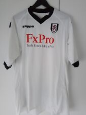 FC Fulham Trikot Heim 2010/11 | Kappa | weiß | Größe XL | kurzarm