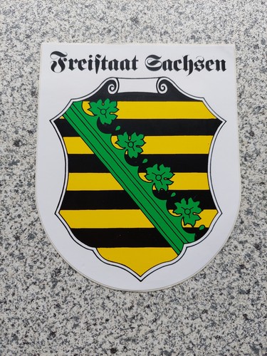 Aufkleber freistaat sachsen - aufkleber,