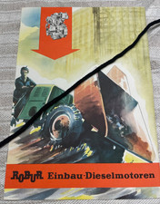 Prospekt DDR Robur Einbau-