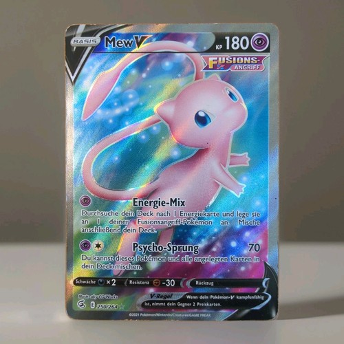Mew pokemon karte deutsch - v,
