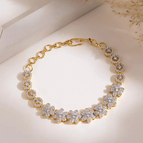 10k gelbgold über diamant - gelbgold,