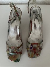 Schuhe - Pumps mehrfarbig - transparent Größe 41 NEU ungetragen