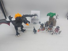 Playmobil / Ritter - Riesendrachen mit Figuren und Zubehör