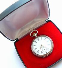 DAMEN TASCHENUHR, "REVUE SA", Silber, Zylinderhemmung, gute Funktion, ca. 1900