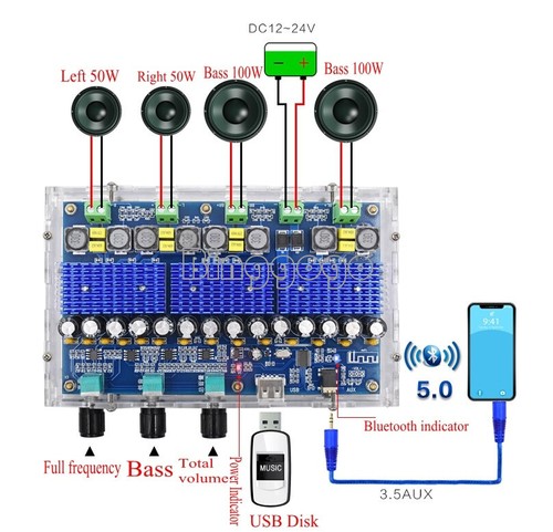 Tpa3116d2 bluetooth 4 - bluetooth,
