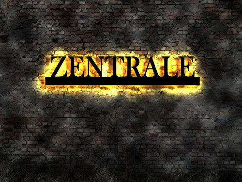 Zentrale schilder logo maß - zentrale,
