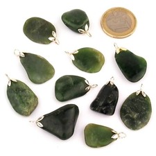 Nephrit Trommelstein -