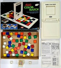 ©1982 Ideal Toy Arxon/Rubik's Cube Race COLOR-MATCH dt. Puzzle/Duell/Kombination