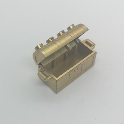 Lego metall gold schatztruhe - metall,