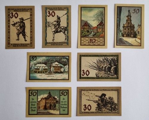 Alte geldscheine notgeld - 8, geldscheine,