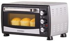 Mini Backofen 20 Liter Pizza-Ofen 3in1 Backofen mit Umluft Minibackofen 1380 W