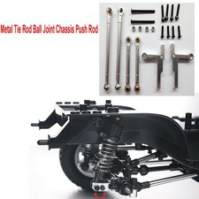 Metall Krawatte Rod Ball Joint Chassis Push Rod Set für Tamiya CC01 Crawler Auto