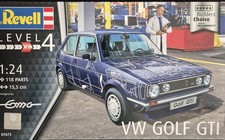 Revell 67673 – Volkswagen Golf 1 GTI Builders Choice Bausatz Level 4 1:24