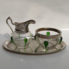 Jugendstil Kännchen Schale