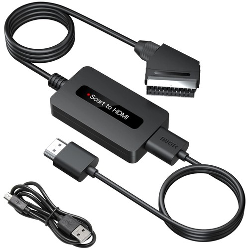 Scart auf hdmi konverter mit - scart,