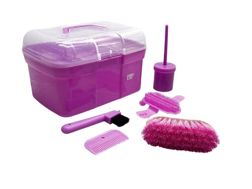 Kasten mit bürstenset kerbl - kasten,
