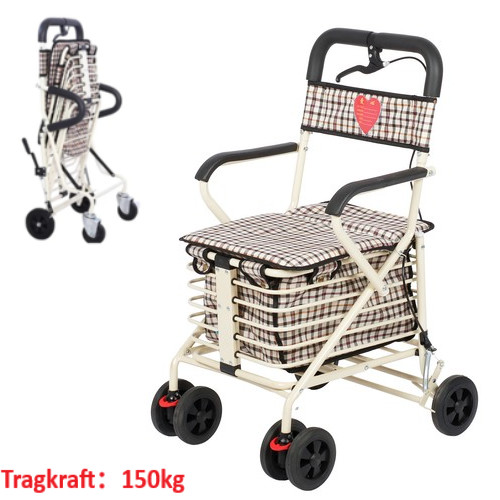 Alu rollator klappbar - alu,