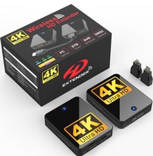 BMOSTE Wireless HDMI Transmitter and Receiver 4K, 9 Setable