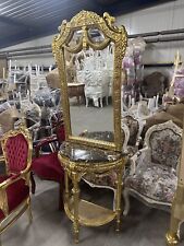 Barock Konsole Spiegelkonsole