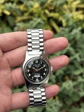 West End Sowan Automatic Day/Date Vintage Swiss Made Uhr Zeitverlust OS-7