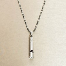 Halskette Pfeife Edelstahl