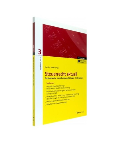 Steuerrecht aktuell 2012 - steuerrecht,