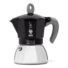 Bialetti New Moka Induction Espressokocher Herdkanne Mokkakocher für 6 Tassen