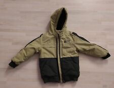Kinderjacke Anorakstyle Gr. 110 grün/olivgrün, Dopodopo. Reißverschluss, Mütze,