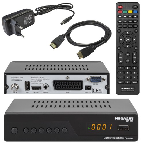 Sat megasat 390 digital - hd, hd