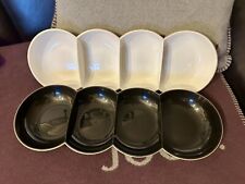 Tupperware, Allegra Perle, 2 Stück,schwarz gold + weiß gold, Neuwertig,Rarität !