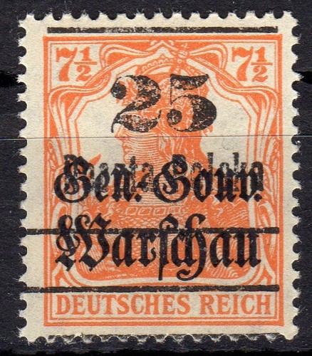 Polen 1918 fischer 13i - polen,