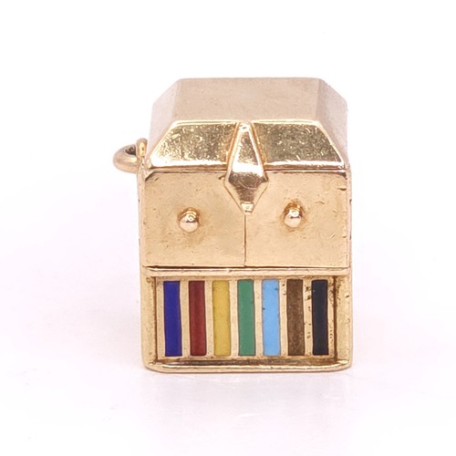 Gold plattenspieler charm - plattenspieler,
