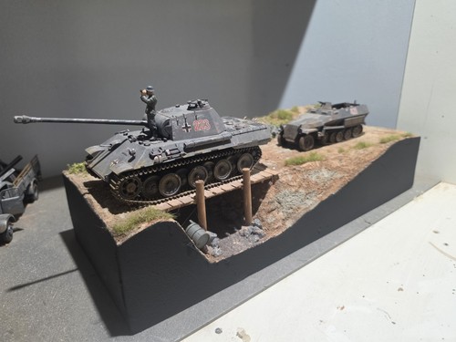Diorama 1944 brücke - diorama,