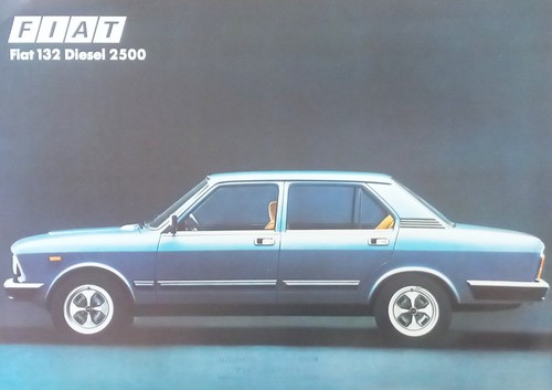 Fiat 132 diesel 2500 78 - fiat, 10/78