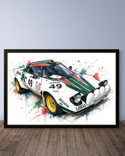 Lancia stratos rallye auto - lancia,