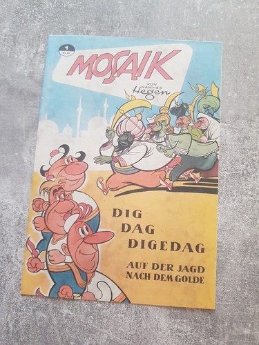 Umschlag mosaik digedags 1 - mosaik,