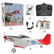 Ferngesteuertes Flugzeug für Erwachsene RC P51 WWII Fighter Modellbau 2.4gHz RTF