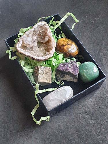 Kristalle und heilsteine set - und, heilsteine-set