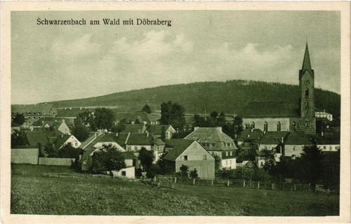 Cpa schwarzenbach wald - ak,