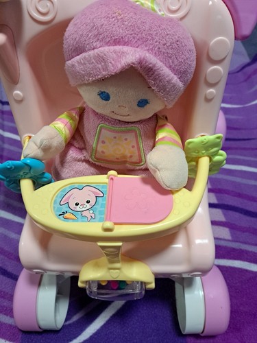 Lauflernwagen mit puppe - lauflernwagen,