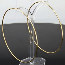 XXL Grosse Creole 585 14K Echt